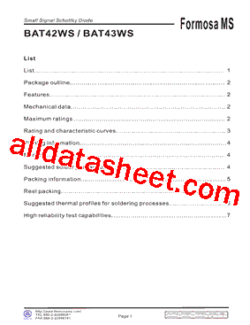 BAT42WS_10型号图片