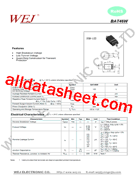 BAT46W_15型号图片