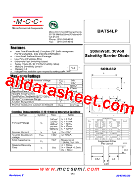 BAT54LP_17型号图片