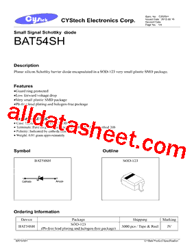 BAT54SH型号图片