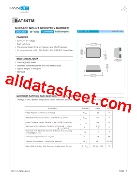 BAT54TM型号图片