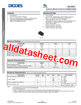 BAT54WT_15型号图片