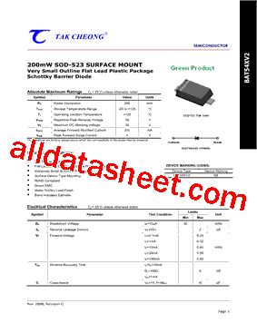 BAT54XV2型号图片