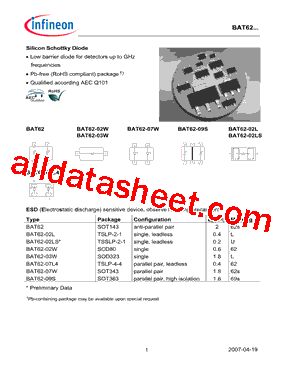 BAT62-07L4型号图片