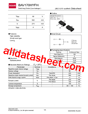 BAV170HYFH型号图片