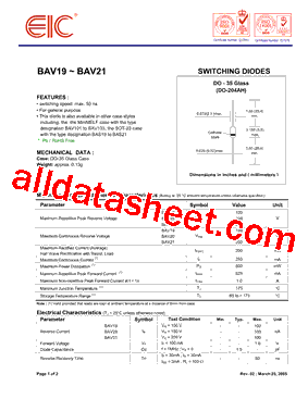 BAV199,215型号图片