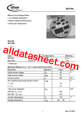 BAV199F型号图片