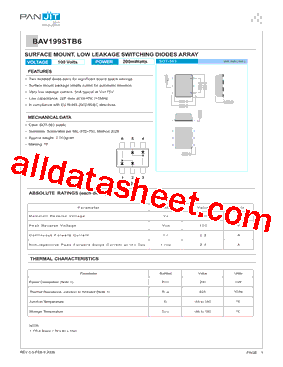 BAV199STB6型号图片