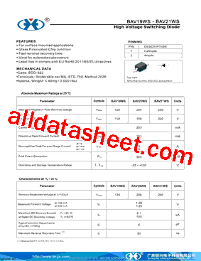 BAV19WS_19型号图片