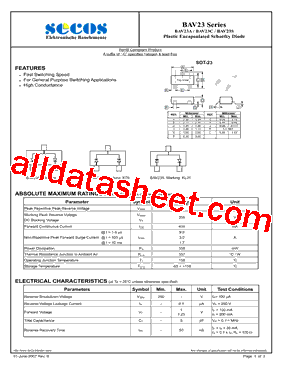 BAV23S型号图片