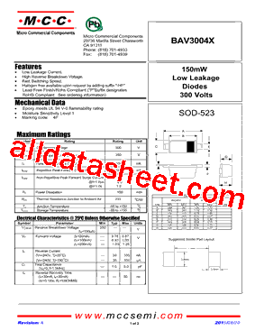 BAV3004X型号图片