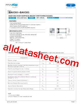 BAV301-TR型号图片