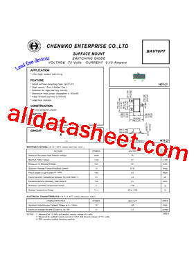 BAV70PT型号图片