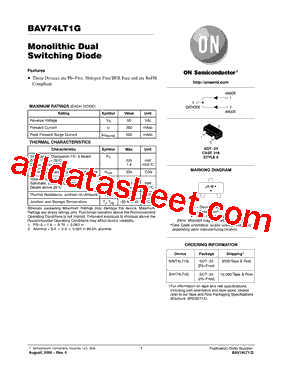 BAV74LT1G型号图片