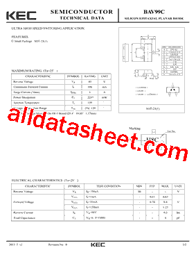BAV99C型号图片