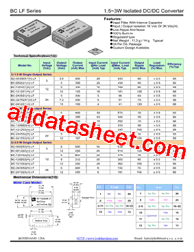 BC-LF-SERIES型号图片