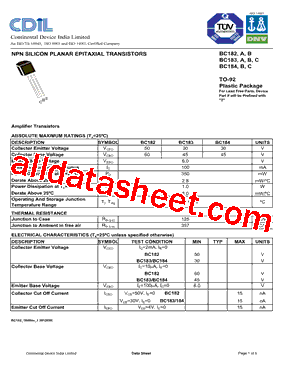 BC183C型号图片