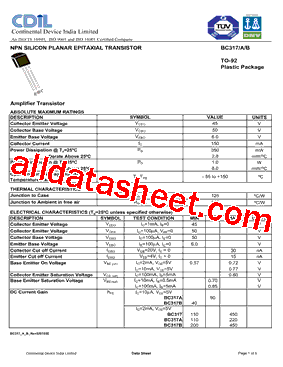 BC317型号图片