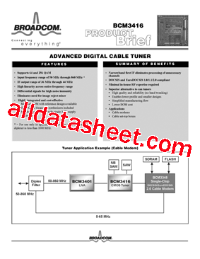 BCM3416型号图片