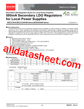 BD00KA5F型号图片