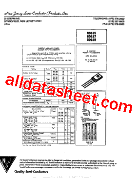 BD185型号图片