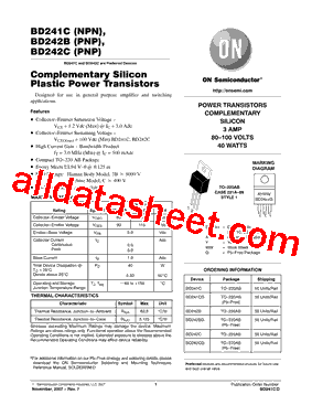 BD241C型号图片