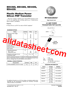 BD438TG型号图片