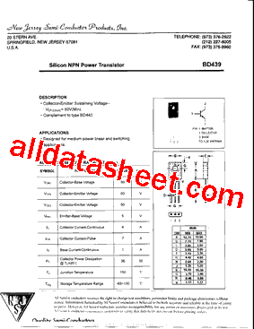 BD439S型号图片