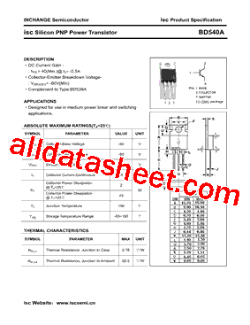BD540A型号图片