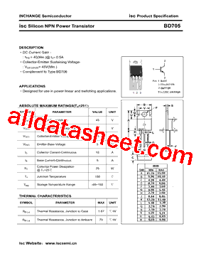 BD705型号图片