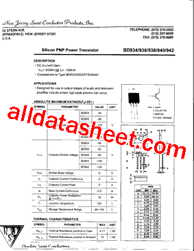 BD942型号图片