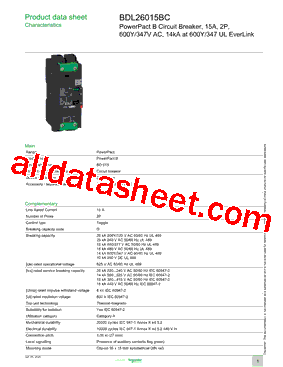 BDL26015BC型号图片