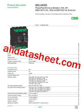 BDL46060型号图片