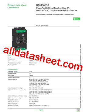 BDM36035型号图片