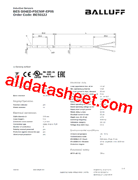 BES012J型号图片