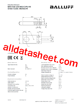 BES017H型号图片