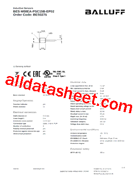 BES0275型号图片