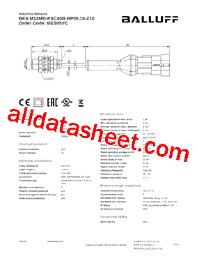 BES05YC型号图片