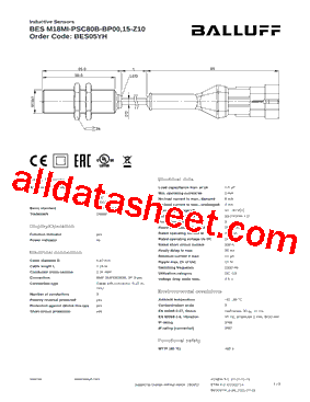 BES05YH型号图片