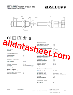 BES05YL型号图片