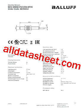 BESM08MI-PSC20B-BP05型号图片