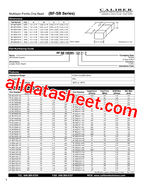 BF-SB100505型号图片