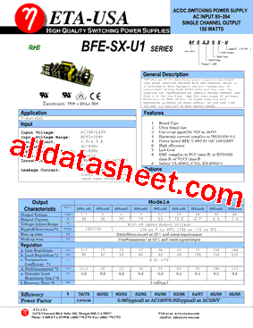 BFE-SX-U1型号图片