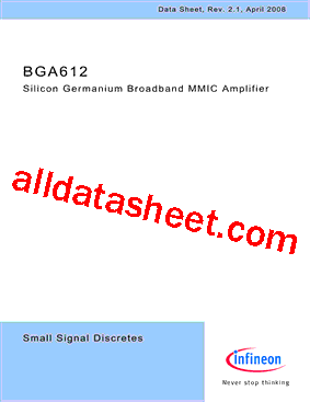 BGA612H6327型号图片