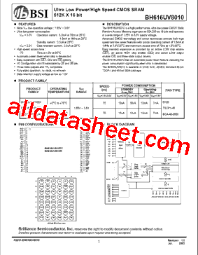 BH616UV8010AIG70型号图片