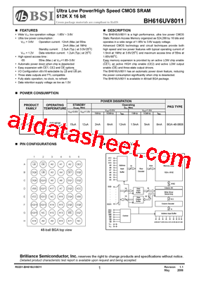 BH616UV8011型号图片
