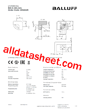 BIS002R型号图片