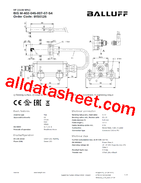 BIS0126型号图片