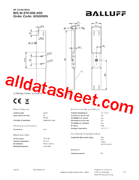 BISM-370-000-A02型号图片