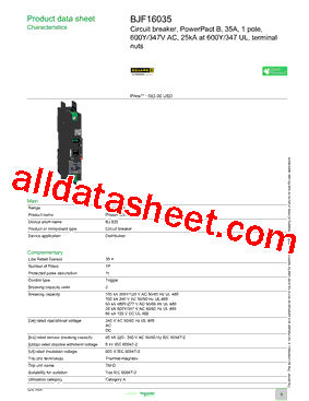 BJF16035型号图片